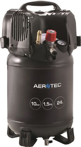 Kompressor Aerotec 200-24 ECO 180l/min 10bar 1,1 kW 230 V,50 Hz 24l AEROTEC Kompressor Aerotec 200-24 ECO 180l/min 10bar 1,1 kW 230 V,50 Hz 24l AEROTEC