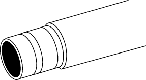 TECEflex Verbundrohr PE-Xc/Al/PE-RT Gas gelb, Dim. 16, Rolle 25 m