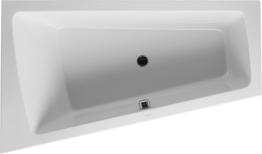 DU Paiova Badewanne Tpz 1700x1000 Einbau Rückenschr.1 Links, Weiß
