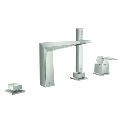 GROHE 4-Loch-EH-Wannenkombination Allure Brilliant 29405 supersteel