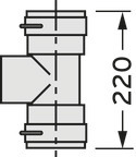 Vaillant Paket 1.617/4 Mehrfachbel. 5er VCW 206/7-2 E,VRT 350, Abgasleitung