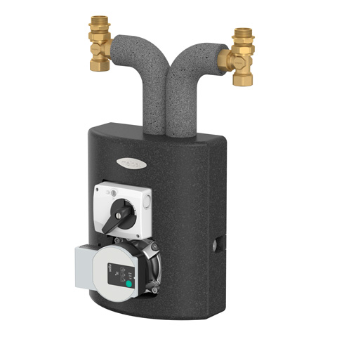 Flamco TKM mit Stellmotor WILO PARA HU 15/6