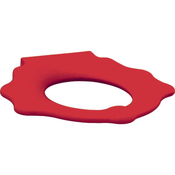 Geberit Bambini WC-Ring für Kinder m. Stützf. Schildkrötendesign, rubinrot Geberit Bambini WC-Ring für Kinder m. Stützf. Schildkrötendesign, rubinrot