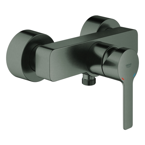 GROHE EH-Brausebatterie Lineare 33865_1 Wandmontage hard graphite gebürstet