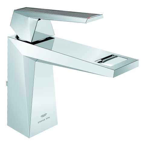 GROHE EH-WT-Batt. Allure Bril. PC 24397 M-Size Griff Rändelstruktur chrom