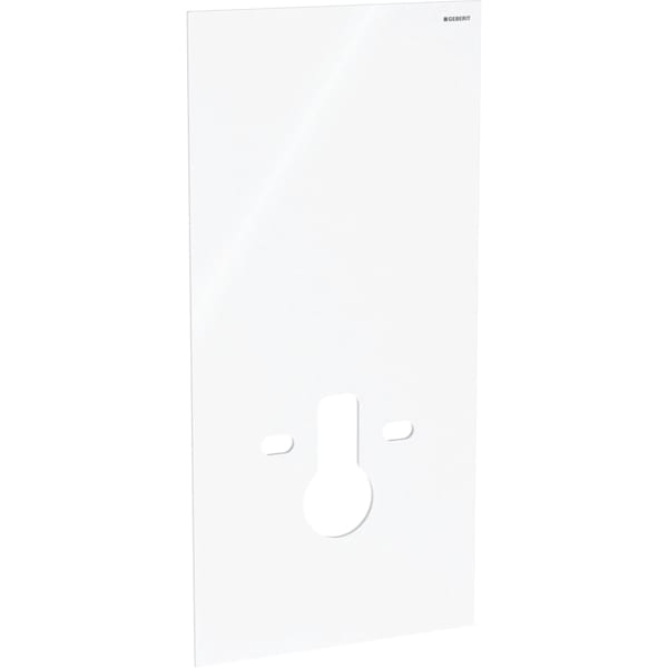Geberit Frontverkleidung für Geberit Monolith für WWC Bef. 18 u. 23cm Glas weiß