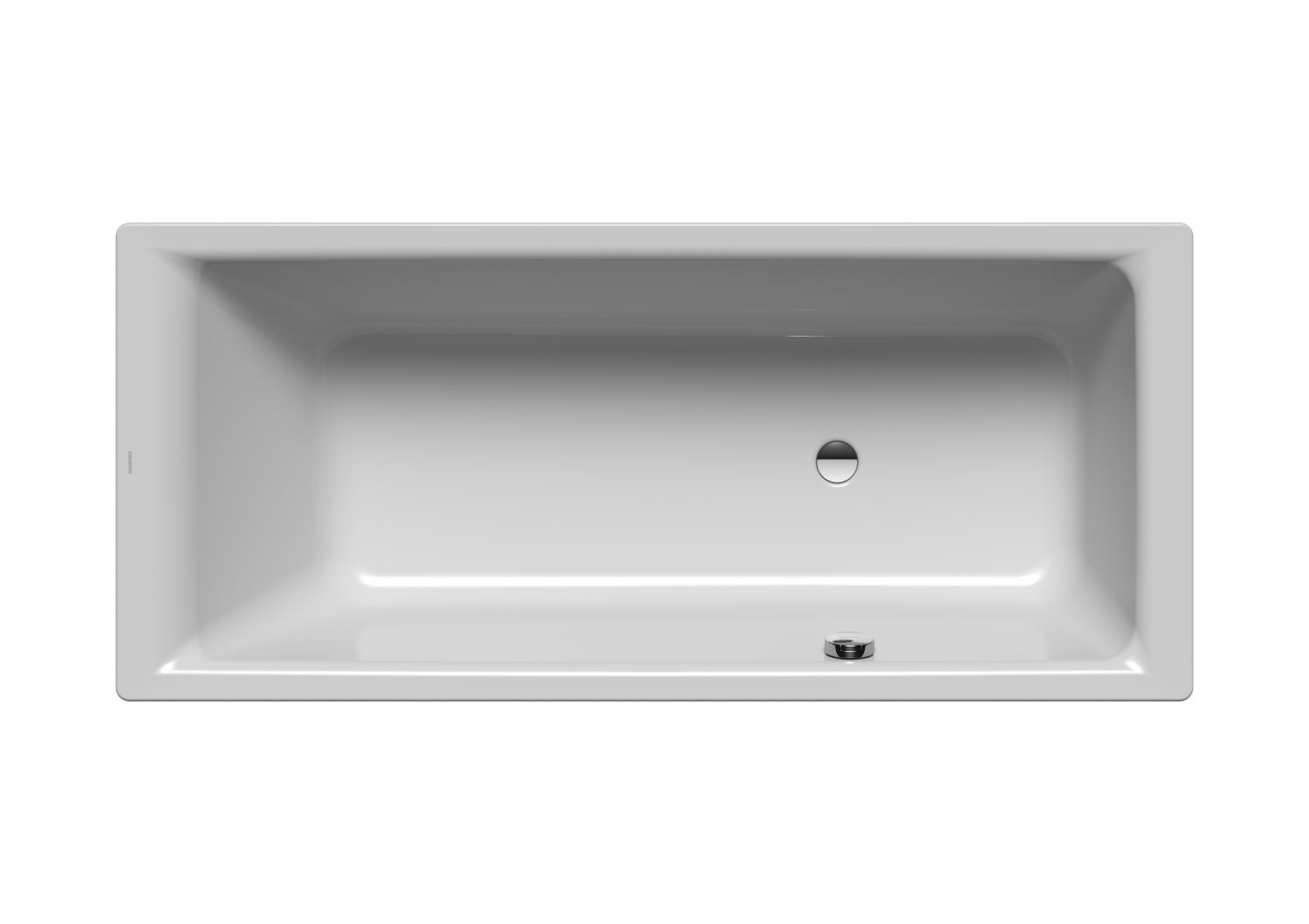 KA BW PURO MIT SEITLICHEM ÜBERLAUF Mod. 656,1700x750mm,manhattan
