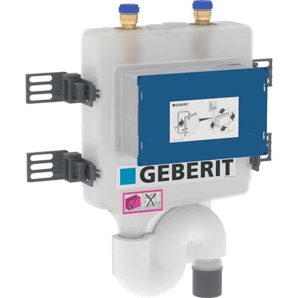 Geberit Hygienespülung m. 2 Wasseranschlüssen ohne Schnittstellen, d50, RMF 1/2" Geberit Hygienespülung m. 2 Wasseranschlüssen ohne Schnittstellen, d50, RMF 1/2"