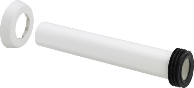 Viega WC Anschlussgarnitur 8310.79 in 45x44mm Kunststoff weiß-alpin