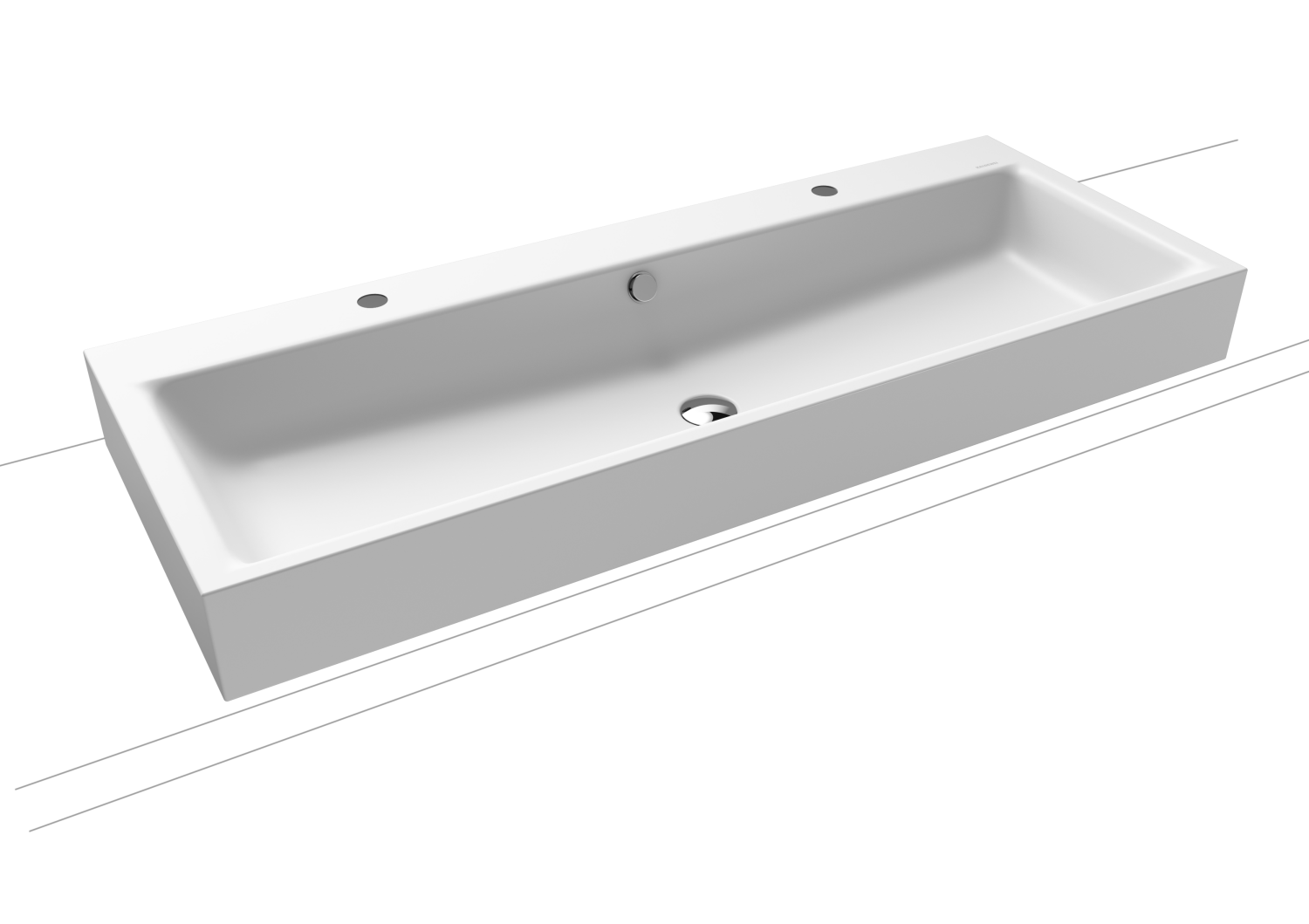 KA WB PURO Mod.3171,1300x460mm,alpwe, PEFF,AD,m. 2x1HL,mÜL,chr
