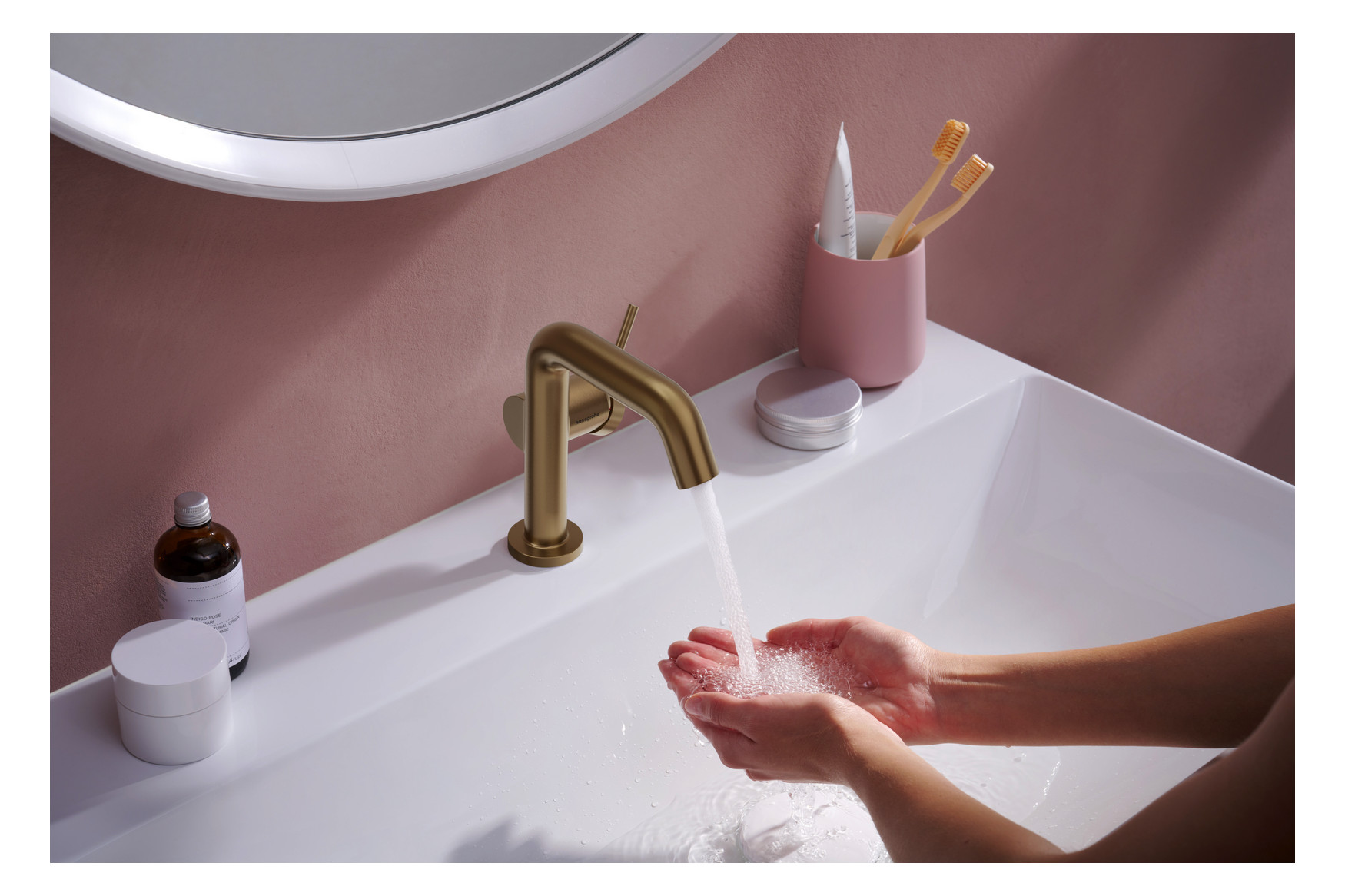 Hansgrohe WTM 110 Tecturis S Fine CoolStart ohne Ablaufgarnitur BBR
