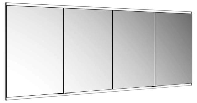 KEUCO Royal Modular 2.0 SPS, bel. 80041, Einb,4Steckd,sb-elox,2000x700x120mm