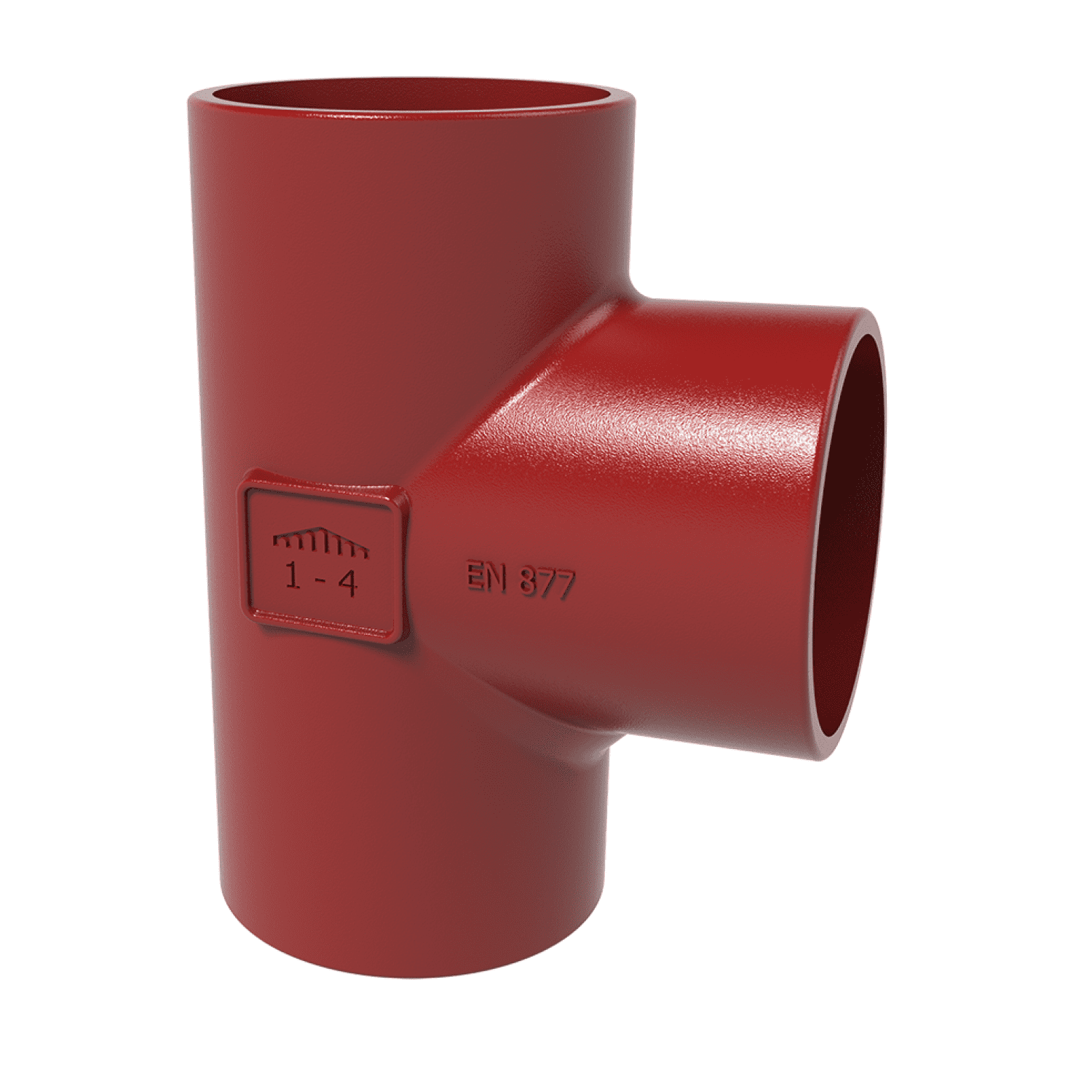 SML-Abzweige Abgang DN 80 x 50, 88 Grad