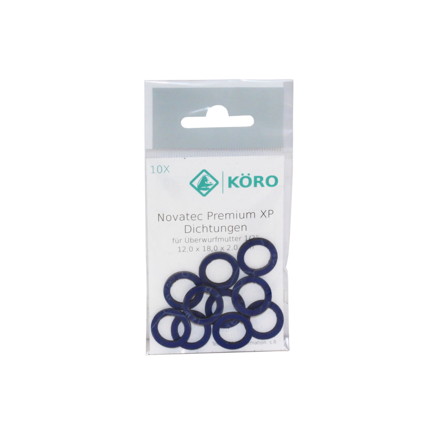 KÖRO 4x O-Ringe f. Exz.vent. (Sortiment) NBR