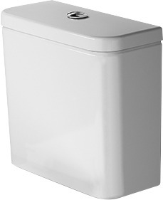 DU SPK Duravit No.1 Weiß, DF-IG chrom Anschluss re oder li, 6/3 L,