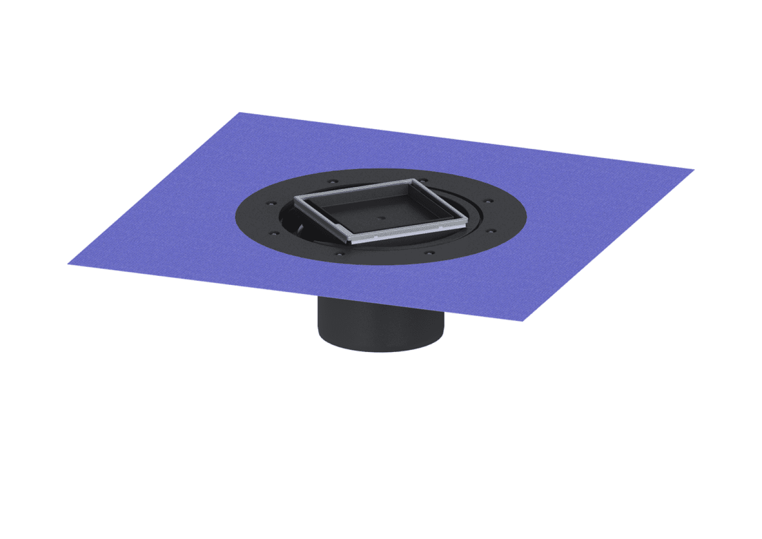 KESSEL-Aufsatzstück Variofix befliesbar, V2A, K 3