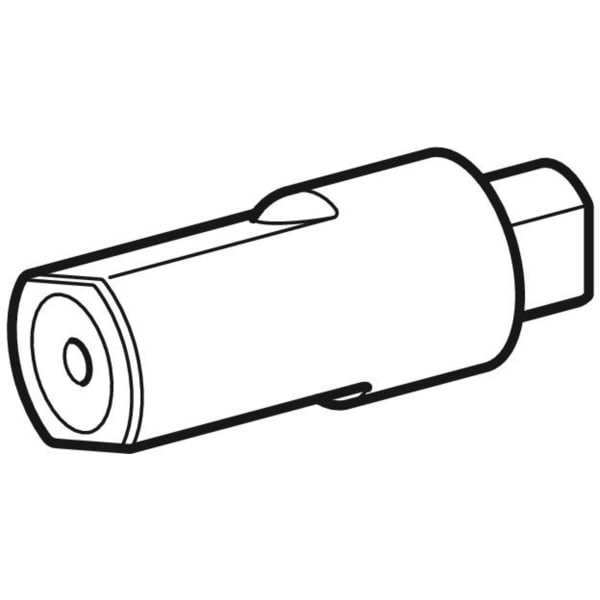 Geberit Dämpfer für WC-Deckel links f. Geberit AquaClean8000/-plus/Sela/Alba
