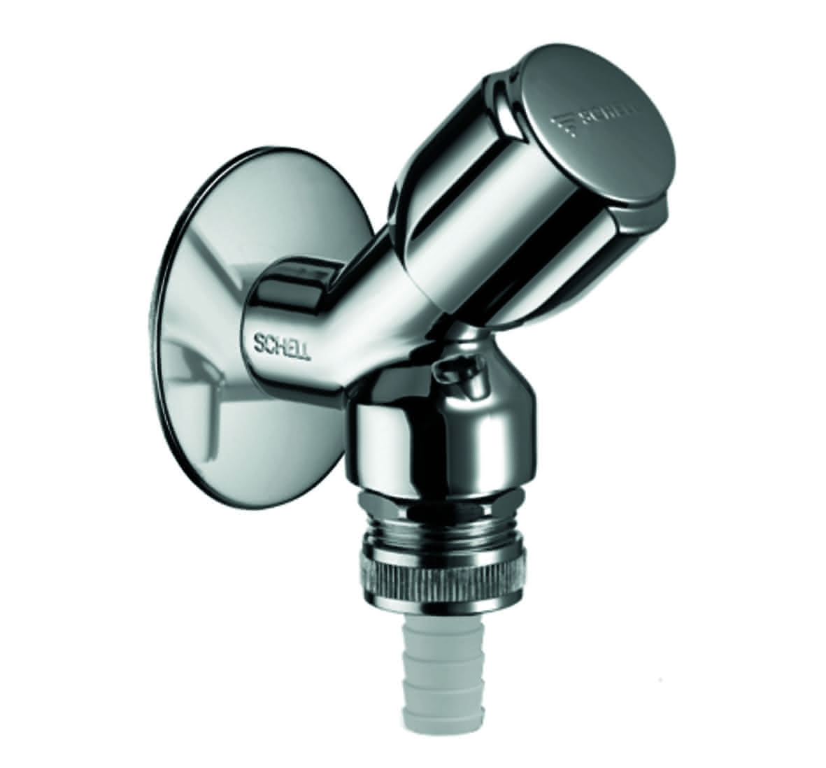 SCHELL Geräteschrägsitzventil COMFORT RV, RB, 1/2", chrom