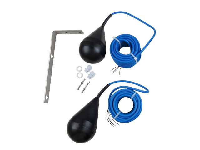 GRUNDFOS Zubehör f.Schmutz-/Abwasserpum. Set Schwimmersch. 2xMS1 Ex 10m + Wandh.