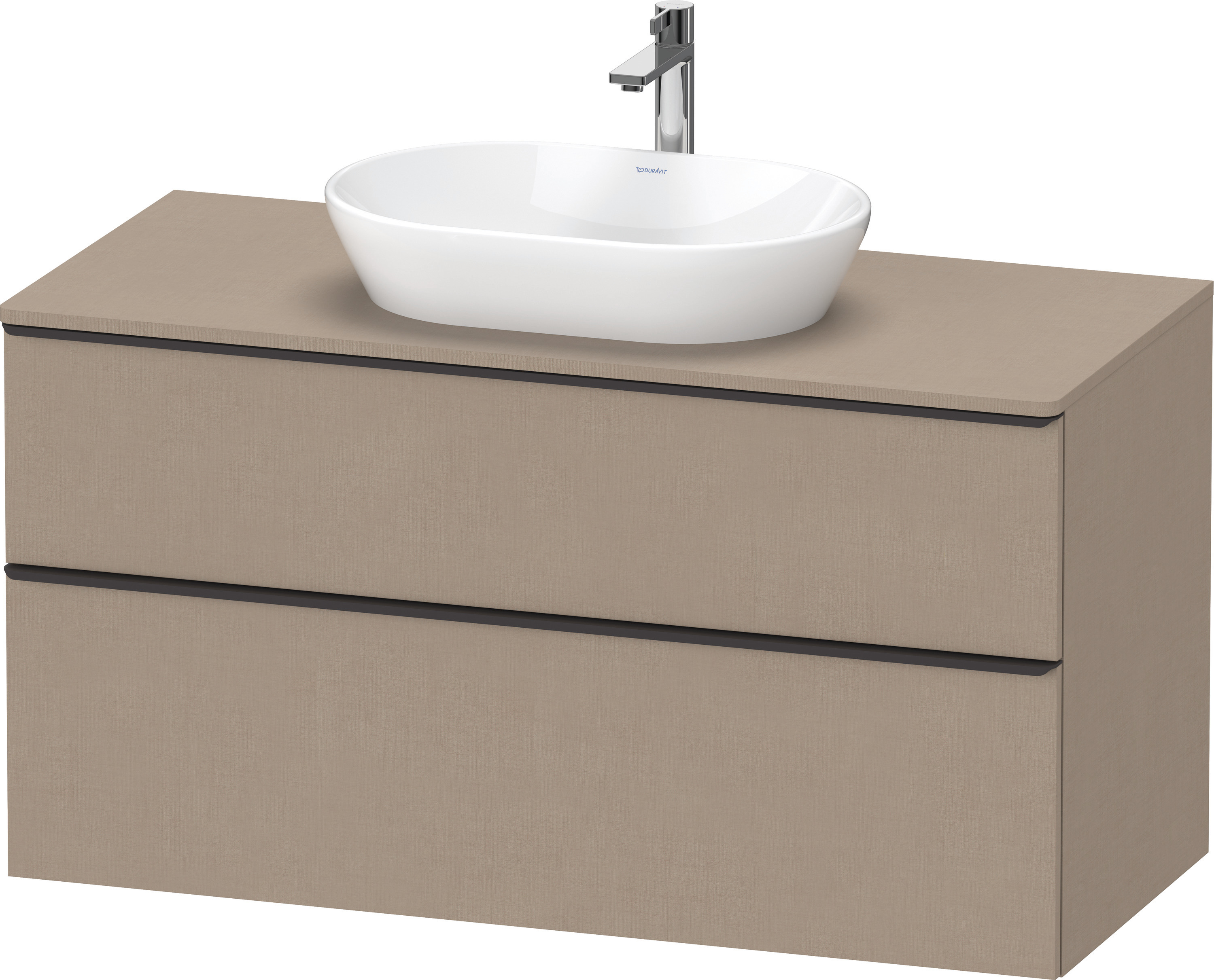 Duravit D-Neo,Kons-WTU,AZ:1,SBK:1,Gr:Dia Schw 1200x550x644mm,Wdh, Leinen Matt, Dekor