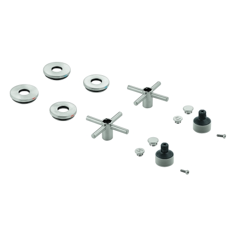 GROHE Kreuzgriff 48406 für Atrio 2 STK supersteel