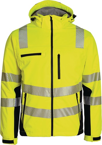 Winter-Warnschutzsoftshelljacke Gr.XXL g elb-schwarz PREVENT TRENDLINE Winter-Warnschutzsoftshelljacke Gr.XXL g elb-schwarz PREVENT TRENDLINE