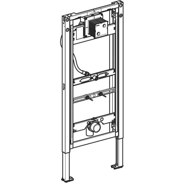 Geberit Duofix Element f. Urinal, 112-130 cm universell, für Sprühkopf