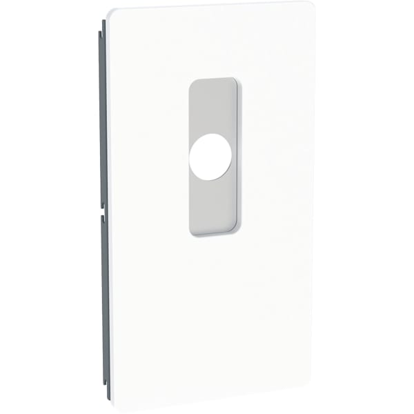 Geberit Serviceöffnung für Wandarmaturen Monolith Sanitärmodul für WT Glas weiß