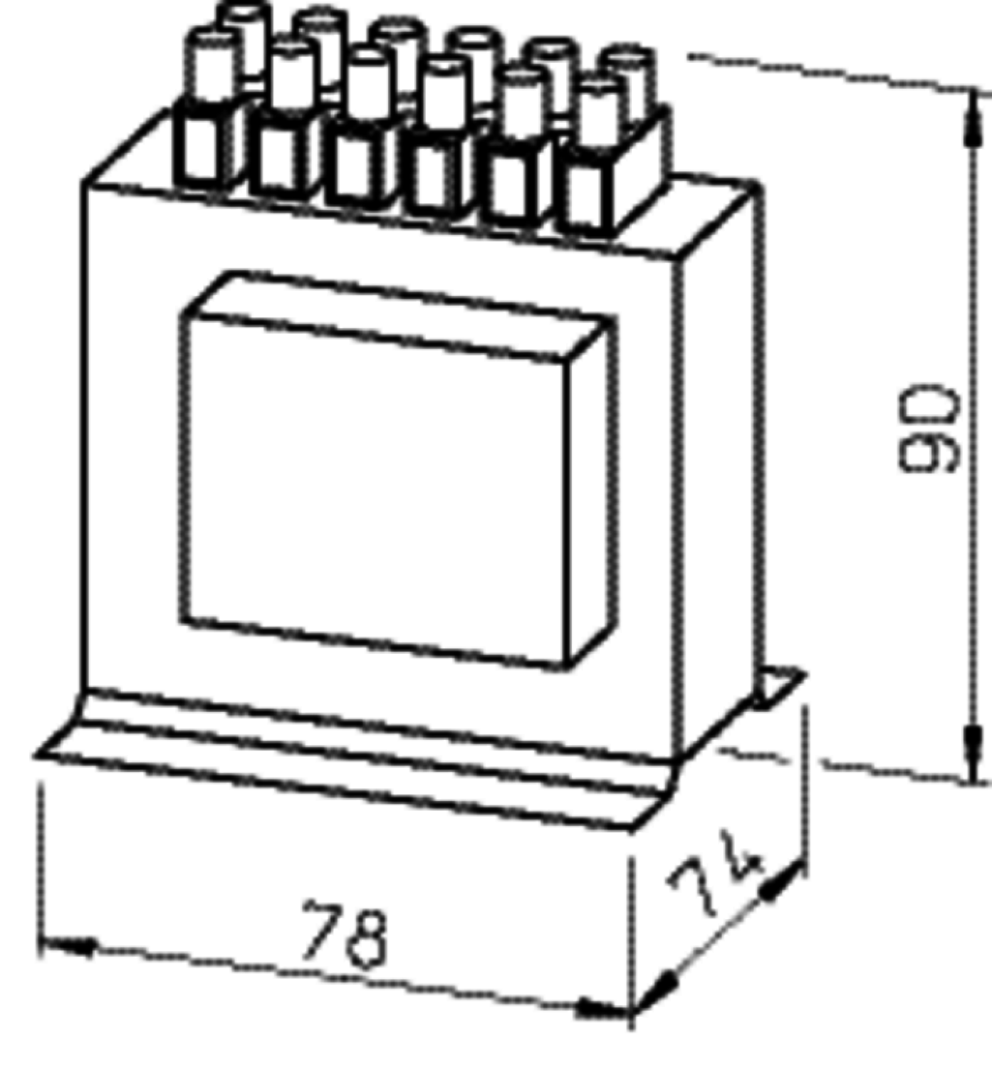 Helios TSSW 1,5 Drehzahl-Steuertrafo 1-PH 230V 1,5 A, f.Schaltschrankeinbau