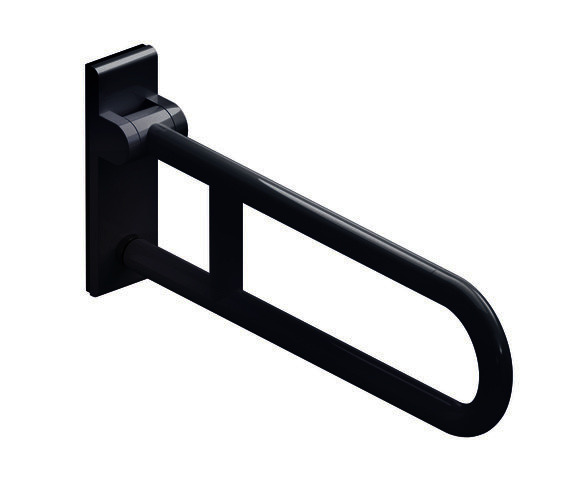 HEWI mobiler Stützklappgriff,drehbar, L:850mm anthrazitgrau
