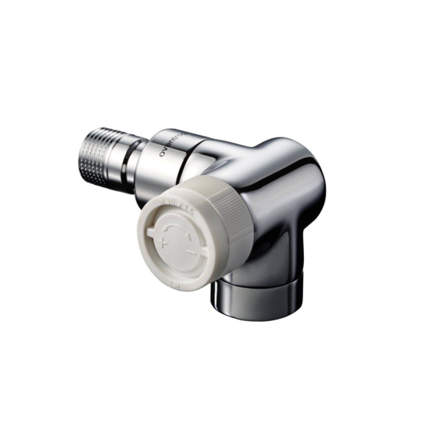 OVENTROP-Thermostatventil "E" DN15, 1/2", PN10, Wi.-Eck re, anthrazit