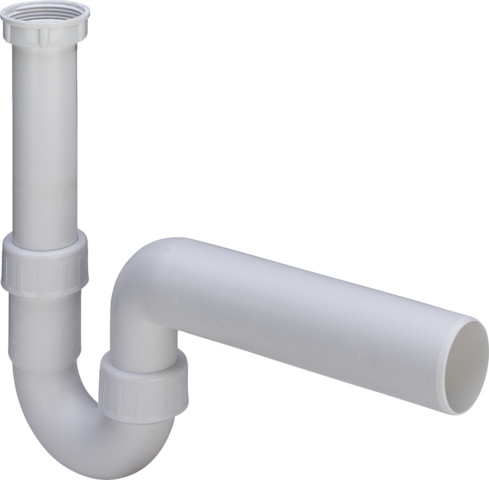 Viega Röhrengeruchverschluss 7985 in G1 1/2 x 50mm Kunststoff weiss