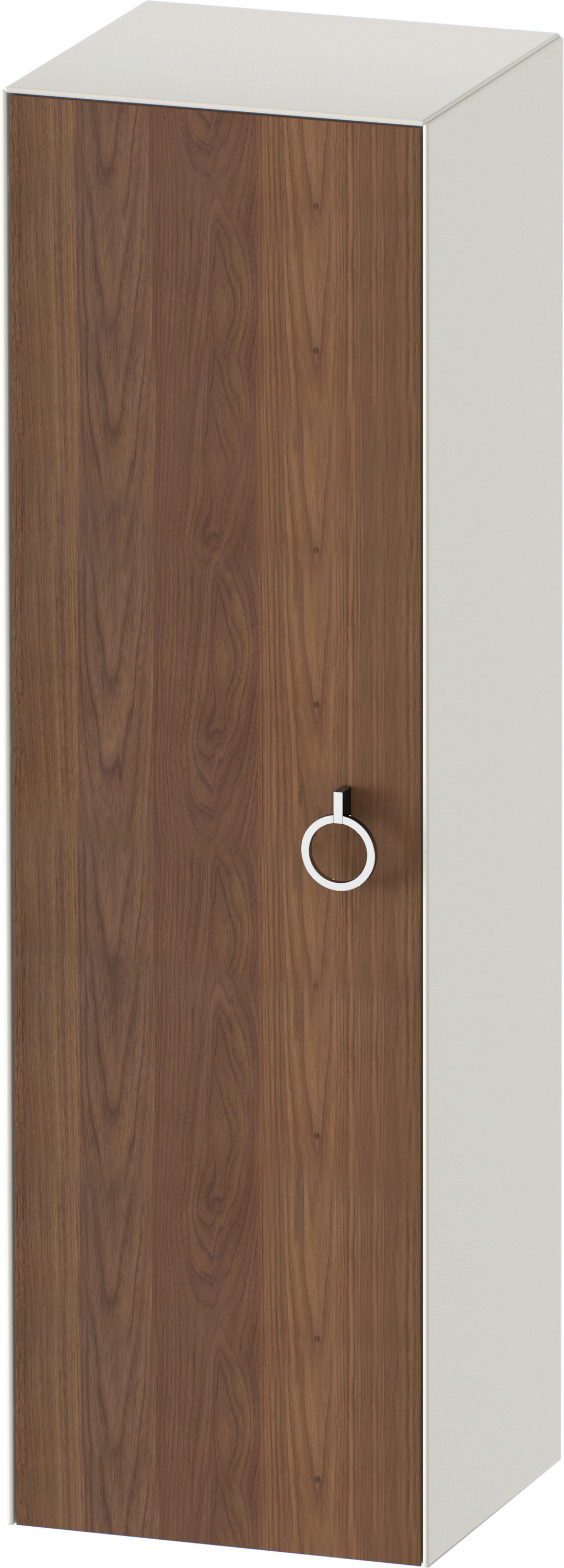 Duravit Halbhochschrank White Tulip,m.Griff TA l,1320x400x360,A.Nussb.M./N.Weiß Sdm