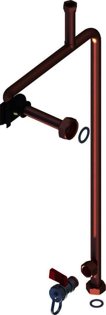 BOSCH Ersatzteil TTNR: 87107255980 Vorlaufrohr