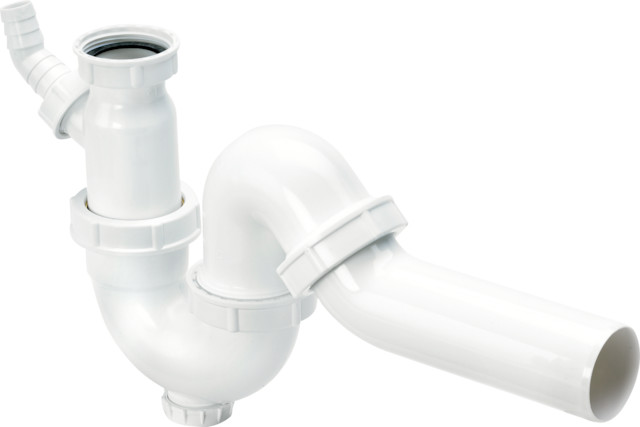 Viega Röhrengeruchverschluss 7981.3 in G1 1/2 x 50mm Kunststoff weiss