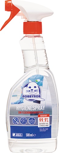 Flächendesinfektionsmittel 500ml Sprühflasche ROBBYROB Flächendesinfektionsmittel 500ml Sprühflasche ROBBYROB