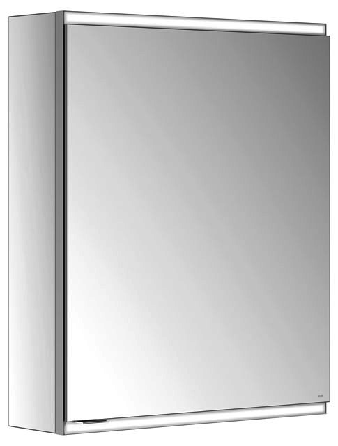 KEUCO Royal Modular 2.0 SPS, bel. 80011, Vorb,1Steckd,sb-elox,600x700x160mm
