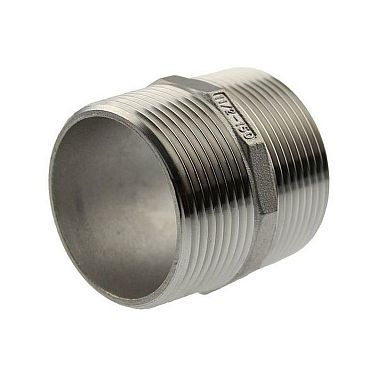 KSB Doppelnippel, Edelstahl G 2", Außengewinde