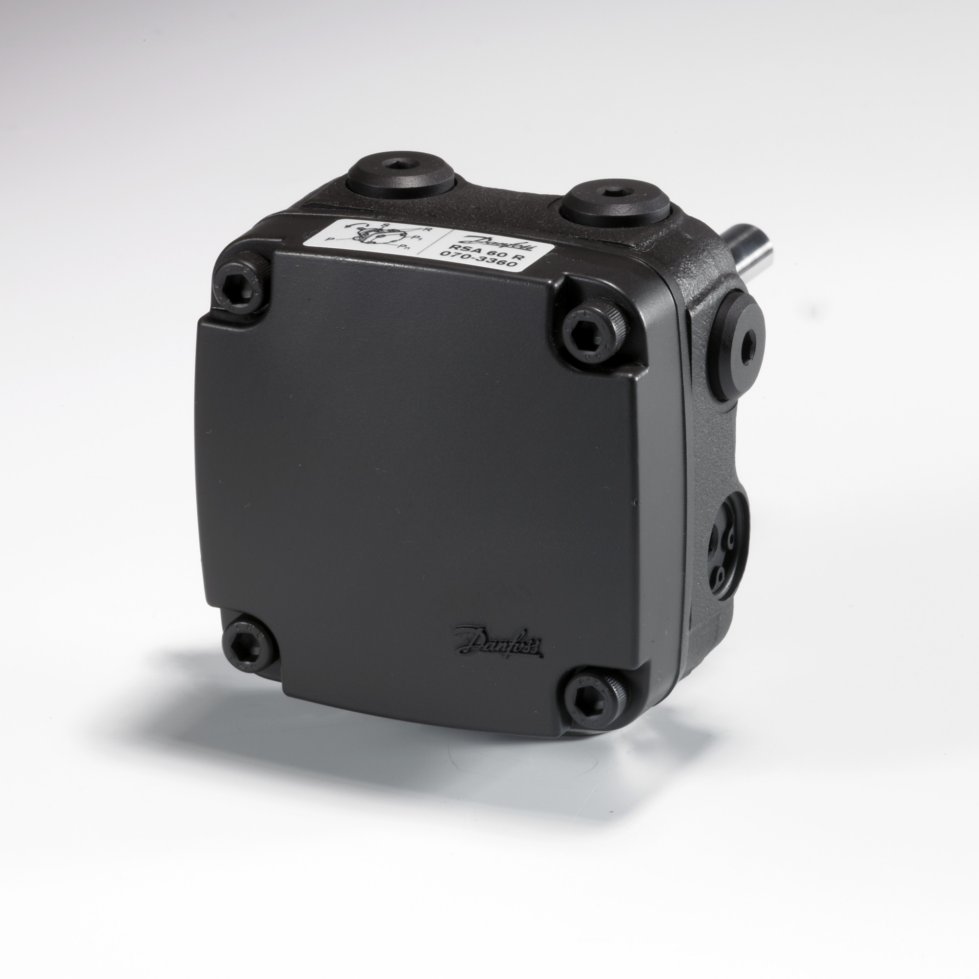 Danfoss Ölbrennerpumpe Typ RSA, lang RSA 60, Drehrich.li., 142 l/h, 1-stufig Danfoss Ölbrennerpumpe Typ RSA, lang RSA 60, Drehrich.li., 142 l/h, 1-stufig
