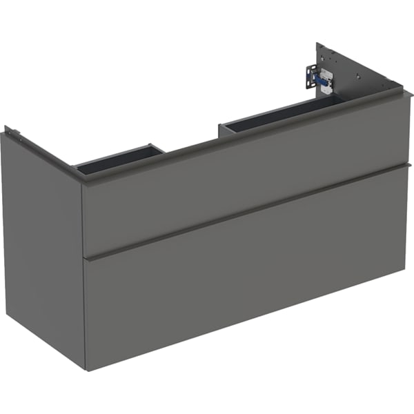 Geberit iCon Unterschrank für WT, 2 Schubl. 118,4x61,5x47,6cm, lava