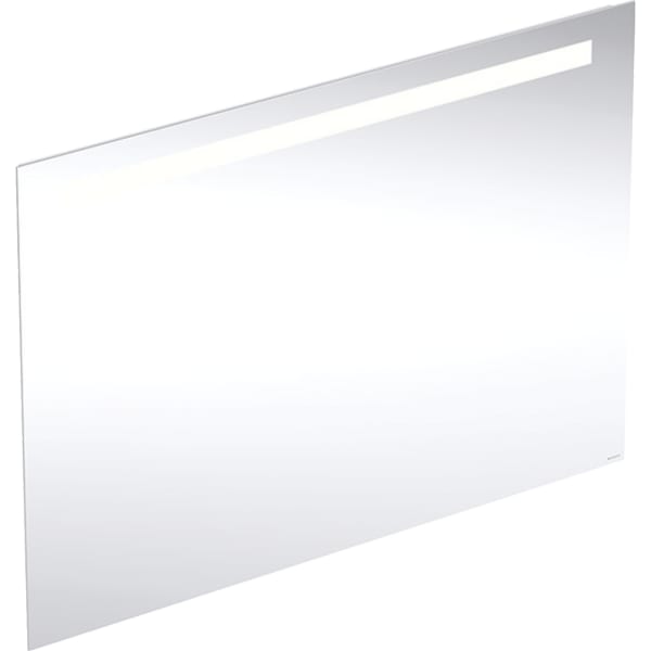 Geberit Option Basic Lichtspiegel, eckig Beleuchtung oben, 100x70x3cm, alu. elox