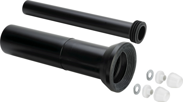 Viega Anschlussset 3817.819 in DN90 x 400mm Kunststoff schwarz