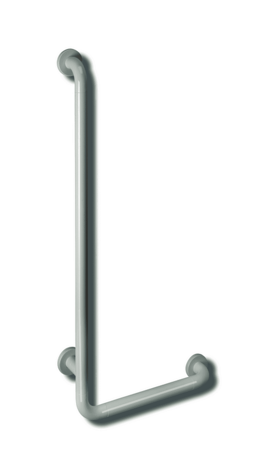 HEWI Winkelgriff Ser 801, d:33, Sonderanf. stahlblau