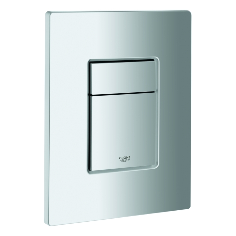 GROHE Abdeckplatte 42371 mit Drucktaste mattchrom GROHE Abdeckplatte 42371 mit Drucktaste mattchrom