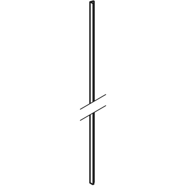 Geberit Griff für Hochschrank, flach Acanto, lava