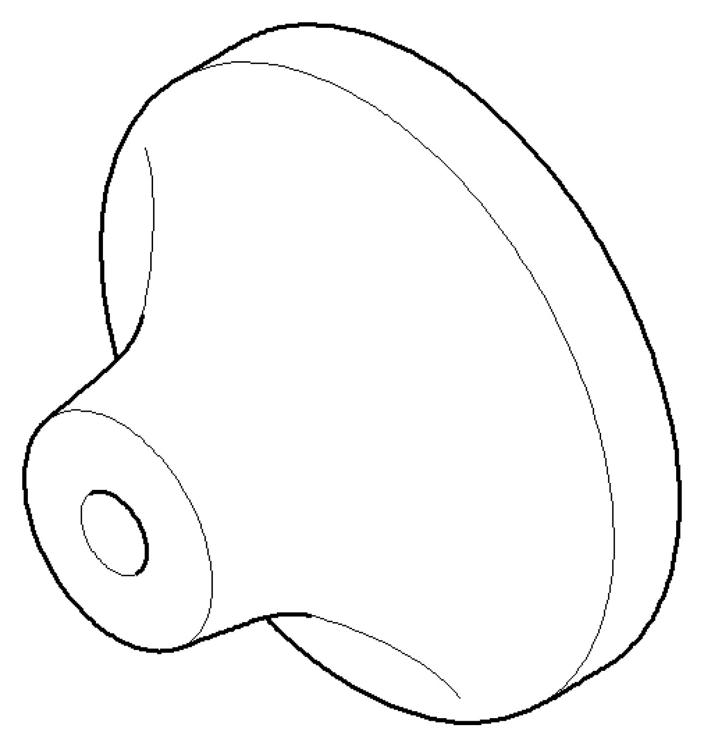 DO Halter ET 091720016 D 66 x 40 mm Chrom