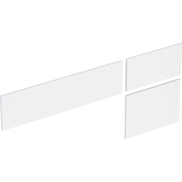 Geberit VariForm Set Schubl.-Front für US für WT, mit 3 Schubladen B=135cm, weiß