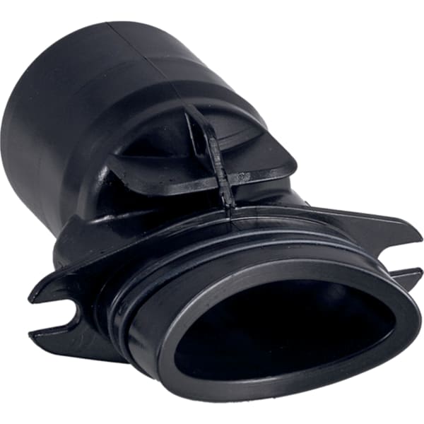 Geberit Einlaufstutzen d50 für Varino Bodenablauf 13x13 cm, schwarz