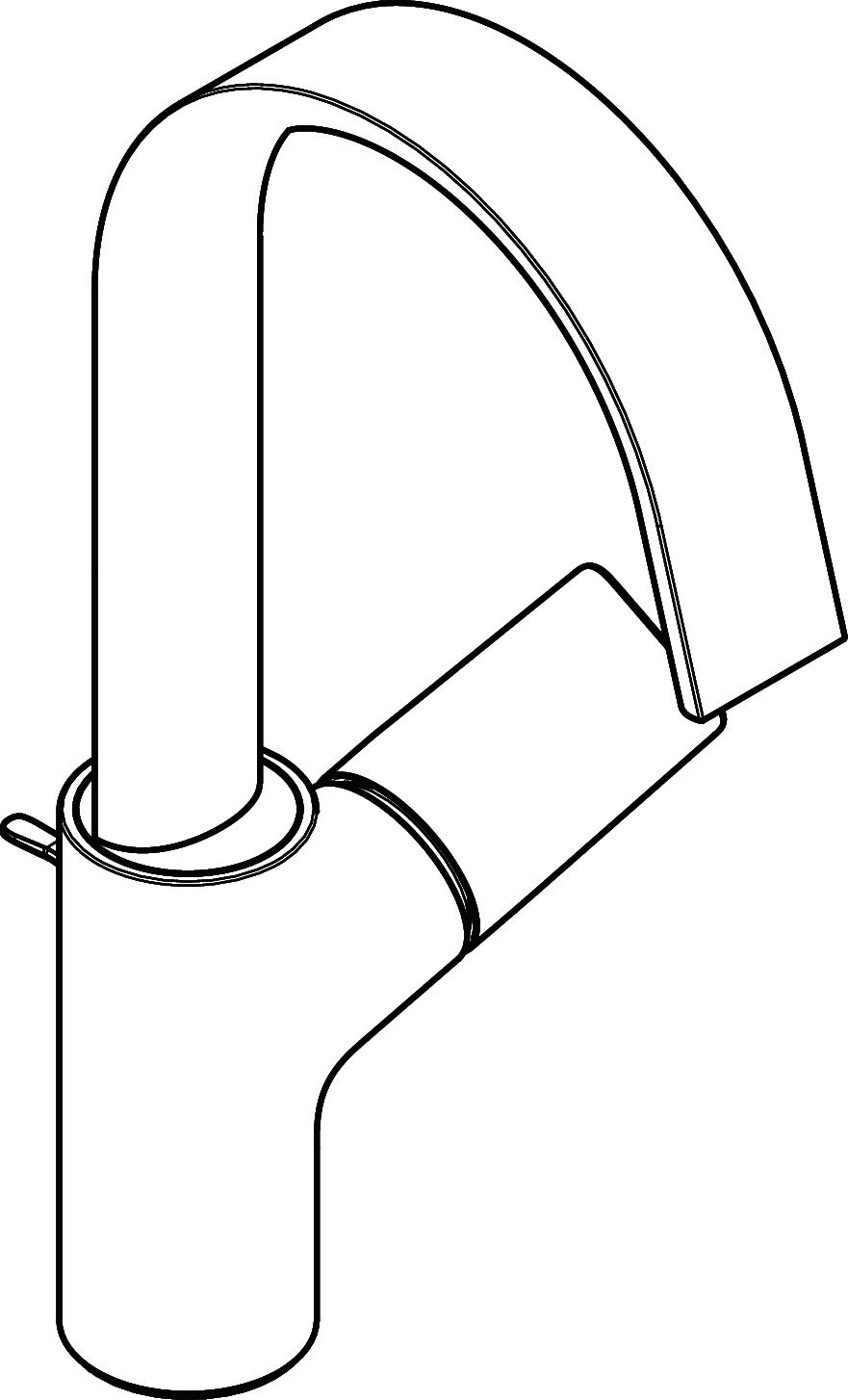 Hansgrohe Waschtischmischer 210 Vivenis Schwenkausl.u.Zugst.-Ablaufg.mattweiss