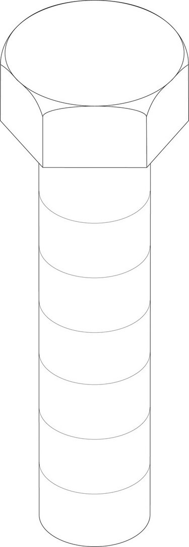 BOSCH Ersatzteil TTNR: 7735500189 6kt-Schraube M10x25 (8x) SW16 everp